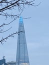 The Shard building , modern architecture in London, England