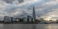 The Shard, City Hall and More London Place Royalty Free Stock Photo