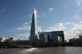 The Shard of Glass on a clear blue day in London