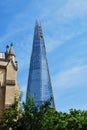 The Shard of Glass seen from Southwark Cathedral