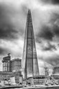 Shard London Bridge, Iconic Skyscraper in the London Skyline Royalty Free Stock Photo