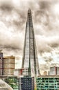 Shard London Bridge, Iconic Skyscraper in the London Skyline Royalty Free Stock Photo