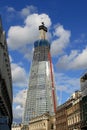 The Shard, London - skyscraper under construction