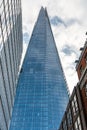 The shard showing architectural detail