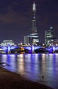 The Shard and Southwark Bridge in London