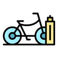 Share city bike icon vector flat Royalty Free Stock Photo