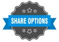 share options label