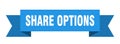 share options ribbon.