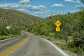 Share the road with bicycles sign Royalty Free Stock Photo