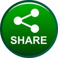 Share web button icon