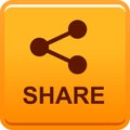 Share web button icon