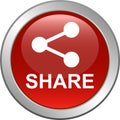 Share web button icon