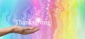 Share your sparkle at Thanksgiving Royalty Free Stock Photo