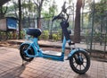 Shared electric bike in Bangalore, India