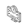 shareware upload isometric icon vector illustration Royalty Free Stock Photo