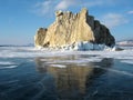 Sharga-Dagan Island on Lake Baikal