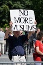 Sharia Protest Royalty Free Stock Photo