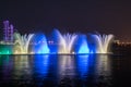 Sharjah Fountain Royalty Free Stock Photo