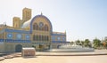 Sharjah, UAE, February 14, 2023: Blue Souk or Central Market is located in the center of Sharjah city in the United Arab Royalty Free Stock Photo