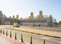 Sharjah, UAE, February 14, 2023: Blue Souk or Central Market is located in the center of Sharjah city in the United Arab Royalty Free Stock Photo