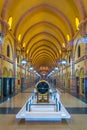 SHARJAH, UAE, OCTOBER 24, 2016: Interior of the Museum of Islamic civilization situated inside of the former souq building in