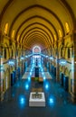 SHARJAH, UAE, OCTOBER 24, 2016: Interior of the Museum of Islamic civilization situated inside of the former souq building in