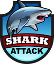 Shark attack symbol