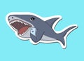 Shark that is chatting on mobile phone