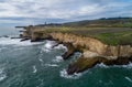 Shark Fin Cove Beach Royalty Free Stock Photo