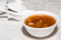 Shark fin soup Royalty Free Stock Photo