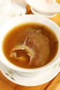 Shark fin soup Royalty Free Stock Photo