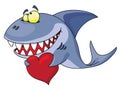 Shark and heart