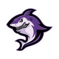 Shark Logo Design Vector. Sharks Logo for a club or sport team Royalty Free Stock Photo
