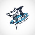 Shark mascot Royalty Free Stock Photo