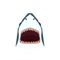 Shark open mouth icon