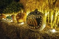 Shark pumpkin eating smaller pumpkin