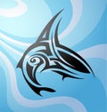 Shark tattoo Royalty Free Stock Photo