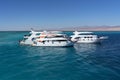 Egypt: Tourist yachts in Ras Mohammed National Park