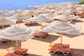 Sharm El Sheik resort beach Royalty Free Stock Photo