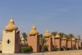 Sharm El Sheikh, downtown. Sinai, Egypt. East Bazaar with minarets,