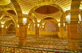 Inside of Al Sahaba mosque in Sharm El Sheikh, Egypt Royalty Free Stock Photo