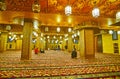 The ground floor of Al Sahaba mosque in Sharm El Sheikh, Egypt
