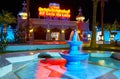 Relax at the fountain, Sharm El Sheikh, Egypt Royalty Free Stock Photo
