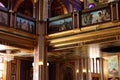 Sharm el Sheikh, Egypt - Detsember 26, 2019: Coptic Orthodox Church interior- All Saints Church. All Saints lives in Heavens