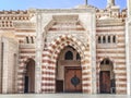 Entrance to Al Mustafa Mosque in Sharm El Sheikh Royalty Free Stock Photo