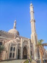 Side view of the Al Mustafa Mosque in Sharm El Sheikh
