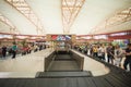 SHARM EL SHEIKH, EGYPT - 14 MAY 2018: Interior of international terminal Royalty Free Stock Photo