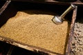 Sharm El Sheikh, Egypt - November 20, 2021: Egyptian dried herbal tea