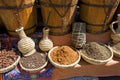 Sharm el Sheikh Egypt spices on market Royalty Free Stock Photo