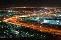 SHARM EL SHEIKH AT NIGHT Royalty Free Stock Photo